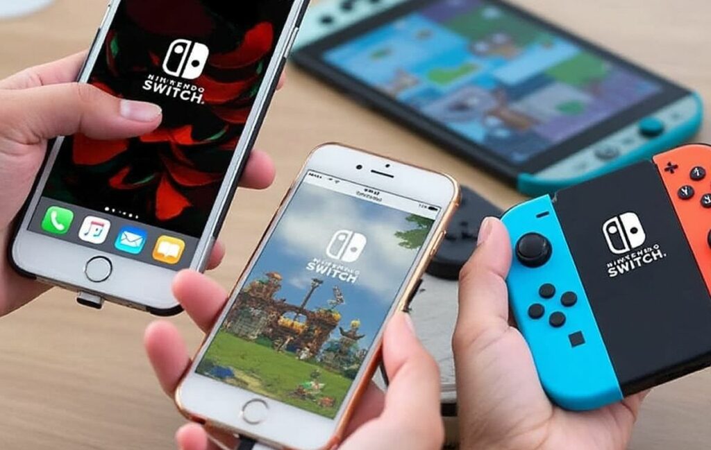 Partage connexion Nintendo Switch iPhone